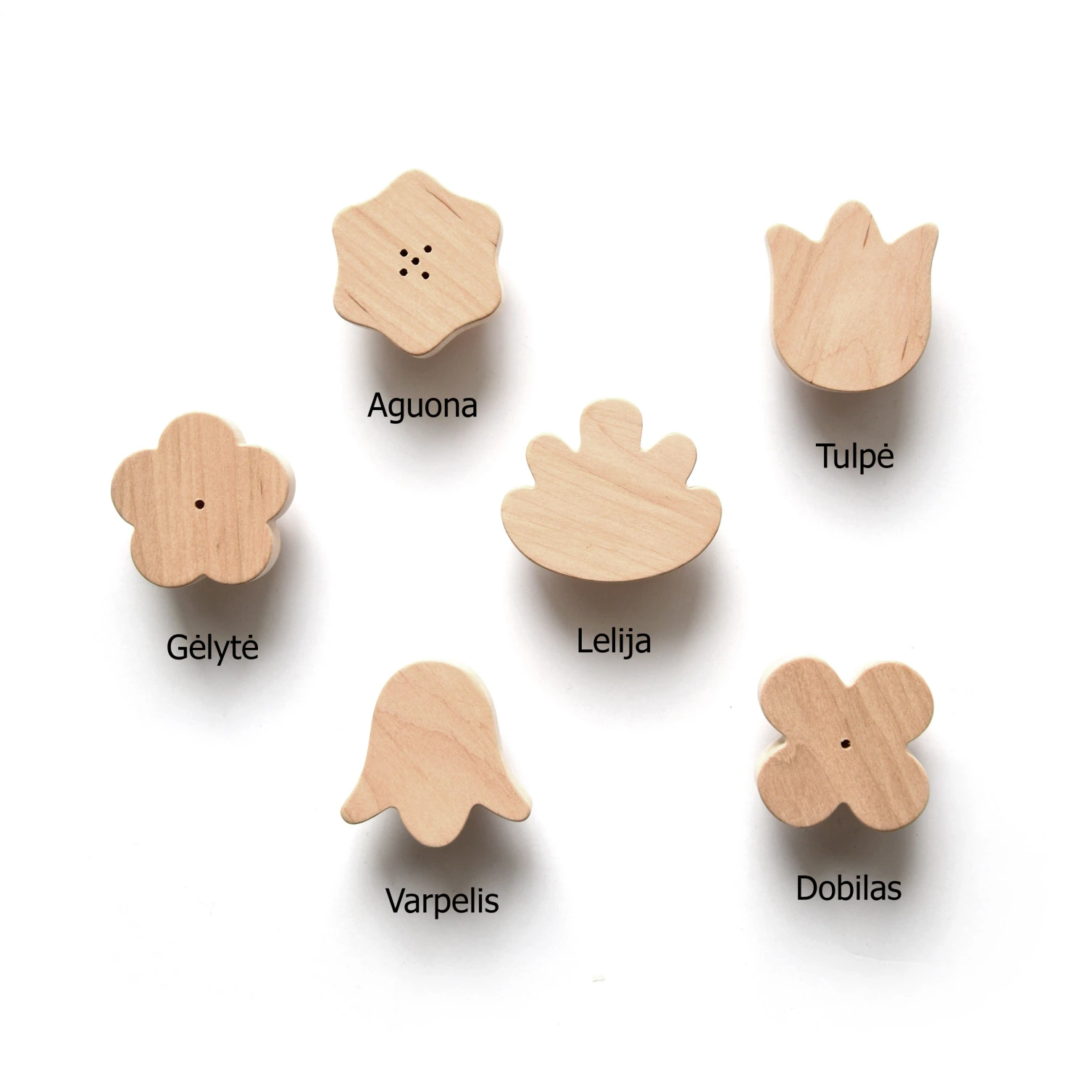 Baldų rankenėlės Gėlytės - Image 3