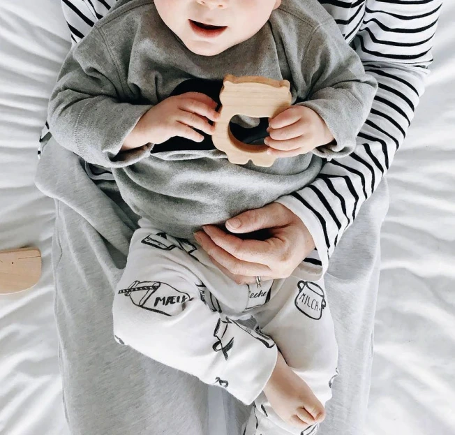 Natūralus medinis kramtukas kūdikiui Meškiukas - Image 4